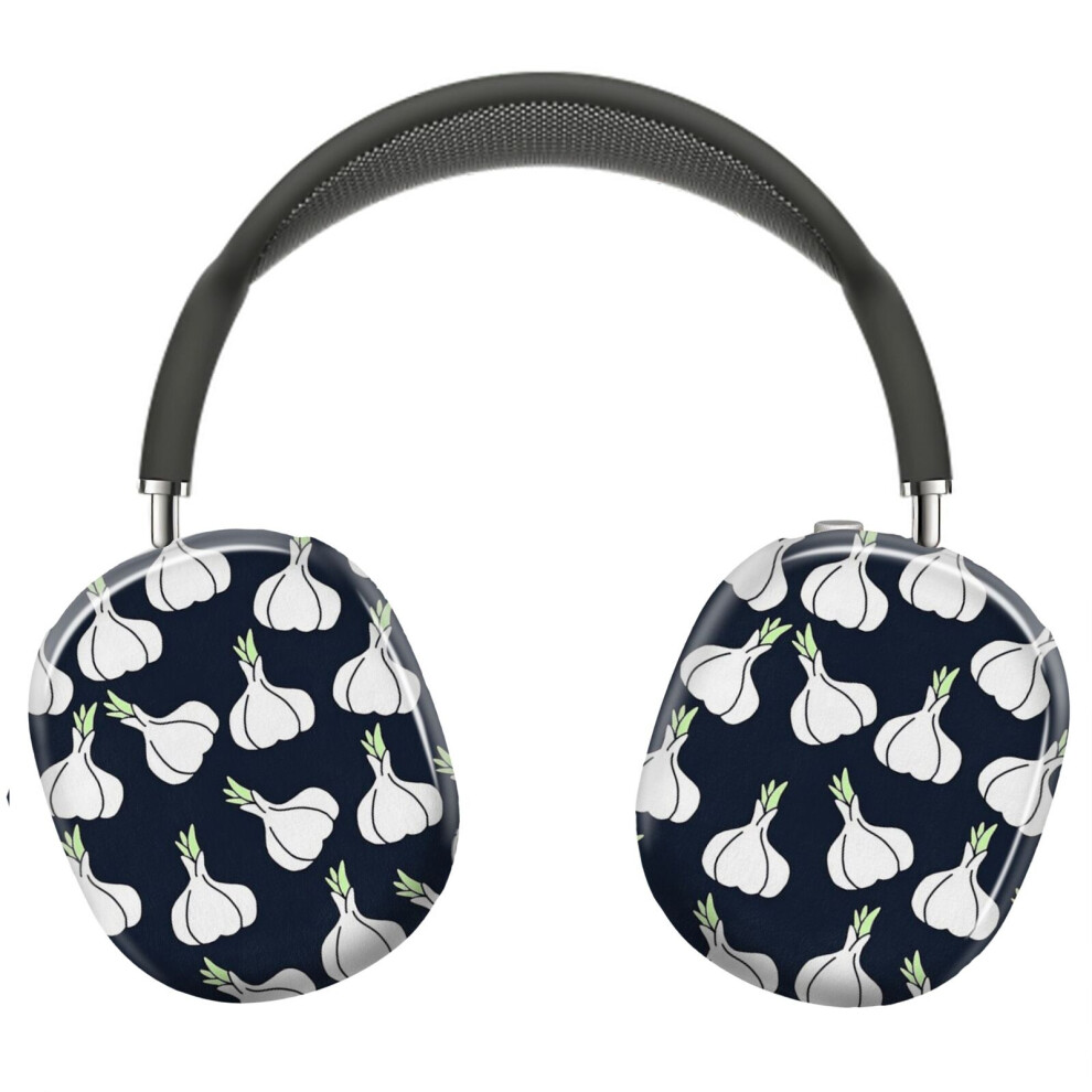 (Cute Garlic_22541) Protective Cover For Airpods Max Headphones Aesthetic Print Snap On Cases 8841579051008