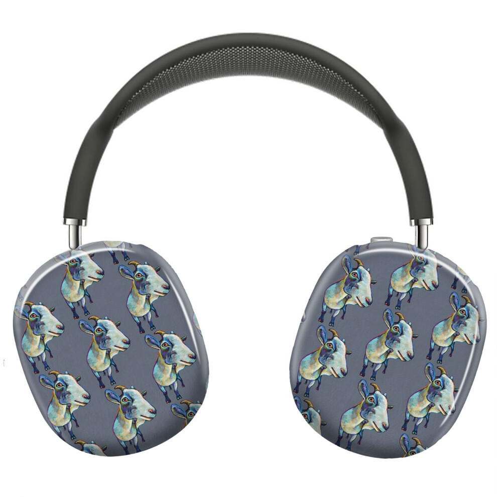 (Cute Farm Goat By Robert Phelps_4560) Protective Cover For Airpods Max Headphones Aesthetic Print Snap On Cases 8841579051053