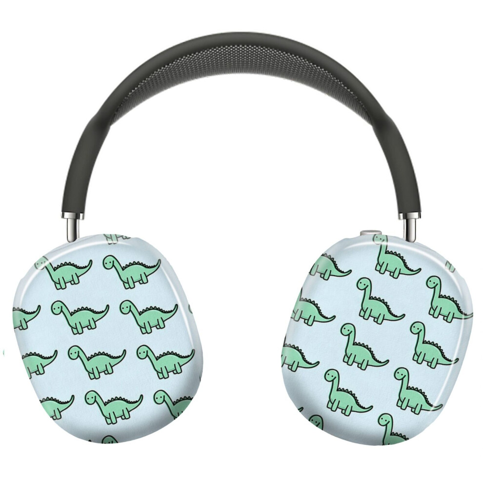 (Cute Dino_9603) Protective Cover For Airpods Max Headphones Aesthetic Print Snap On Cases 8841579051114
