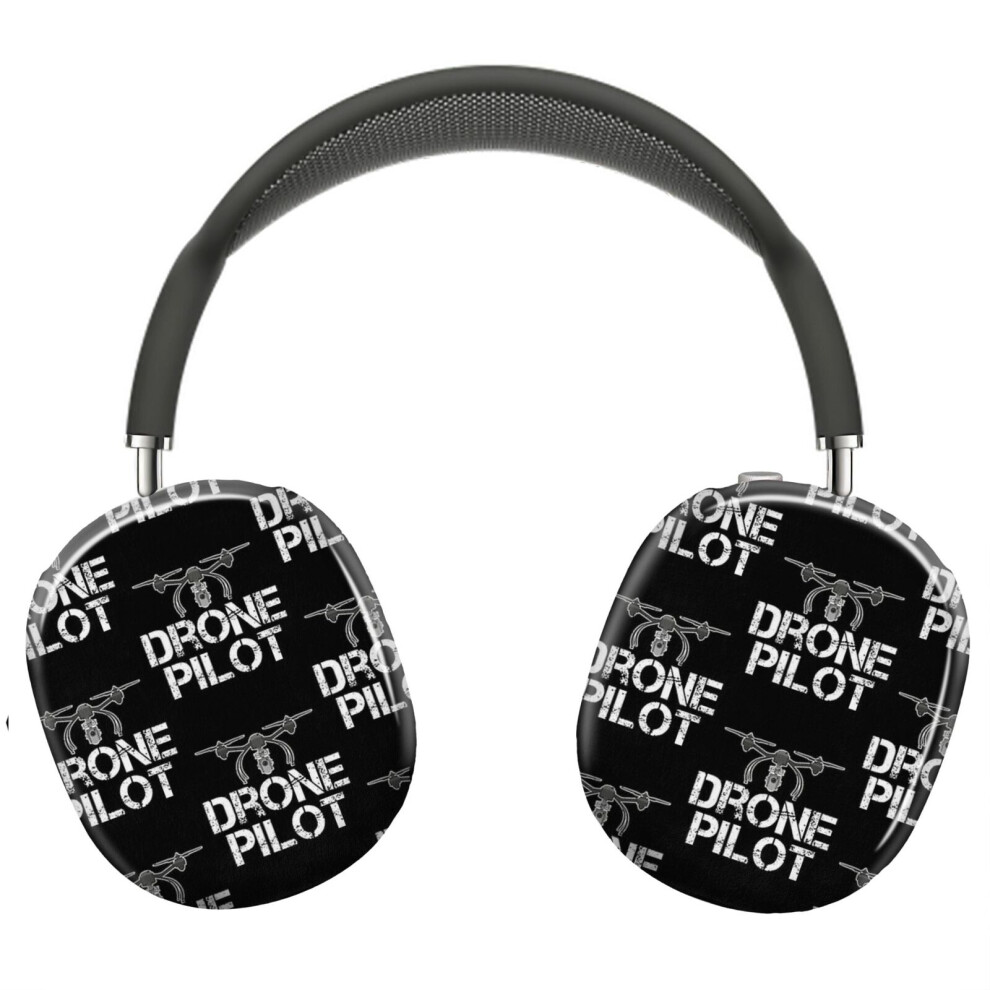 (Cute Drone Pilot Funny Drone Lovers_3775) Protective Cover For Airpods Max Headphones Aesthetic Print Snap On Cases 8841579051121