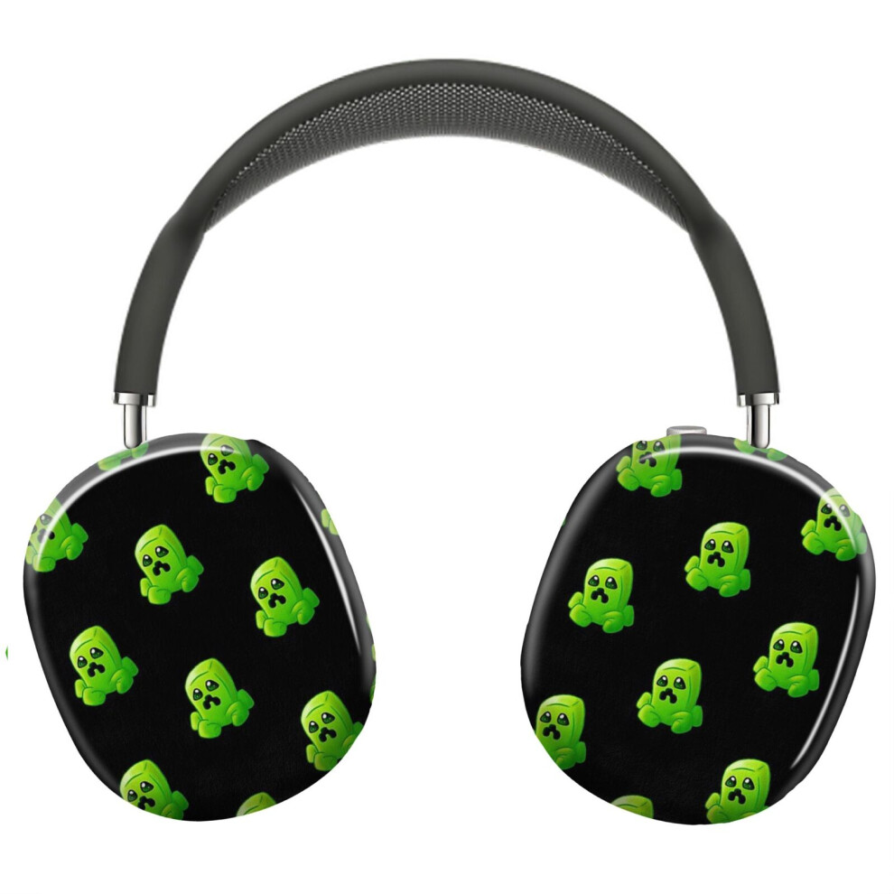 (Cute Creeper Parody Face_8089) Protective Cover For Airpods Max Headphones Aesthetic Print Snap On Cases 8841579051213