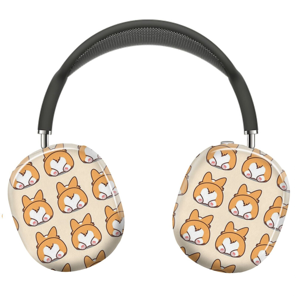 (Cute Corgi Butt_4797) Protective Cover For Airpods Max Headphones Aesthetic Print Snap On Cases 8841579051251