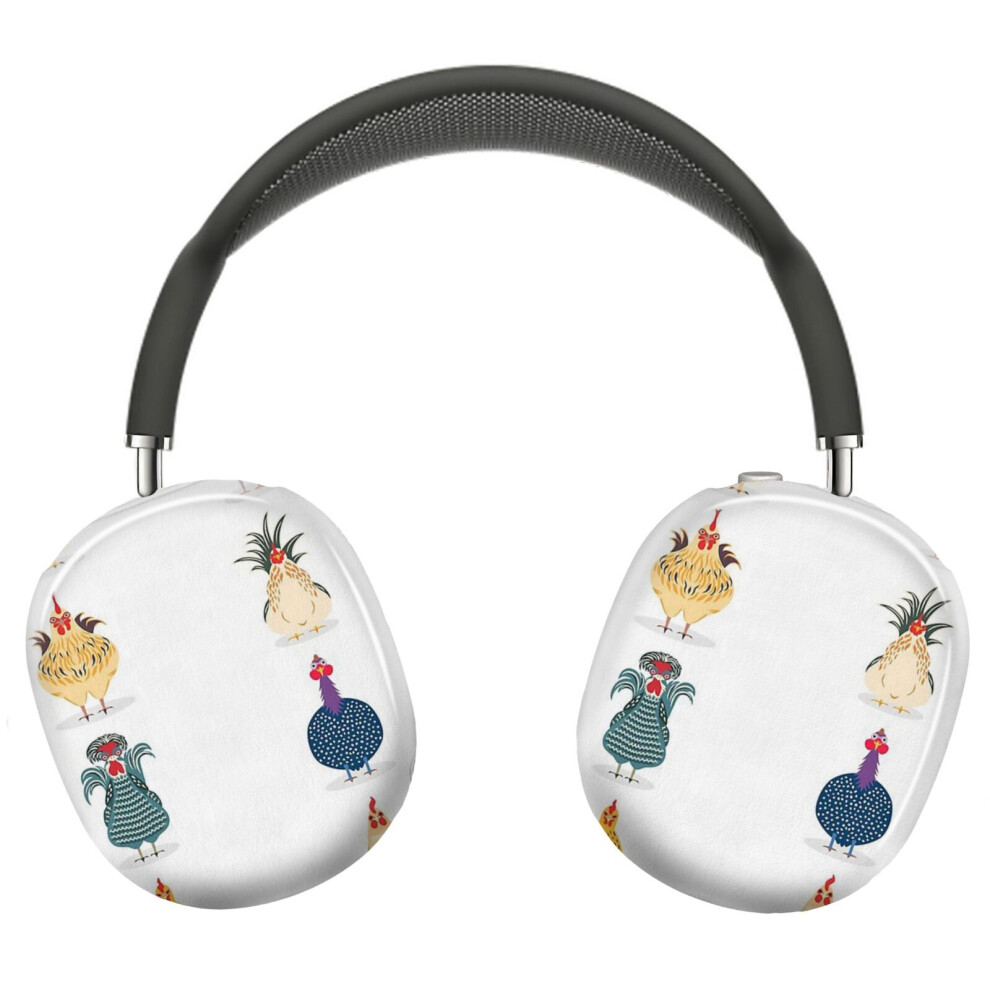 (Cute Chicken_22686) Protective Cover For Airpods Max Headphones Aesthetic Print Snap On Cases 8841579051312