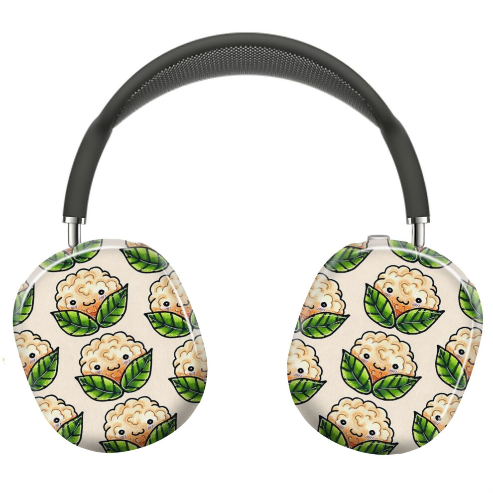 (Cute Cauliflower_9131) Protective Cover For Airpods Max Headphones Aesthetic Print Snap On Cases 8841579051329