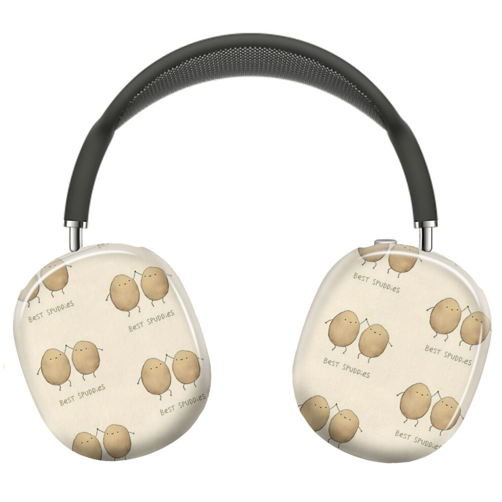 (Best Spuddies_9077) Protective Cover For Airpods Max Headphones Aesthetic Print Snap On Cases 8841579024927
