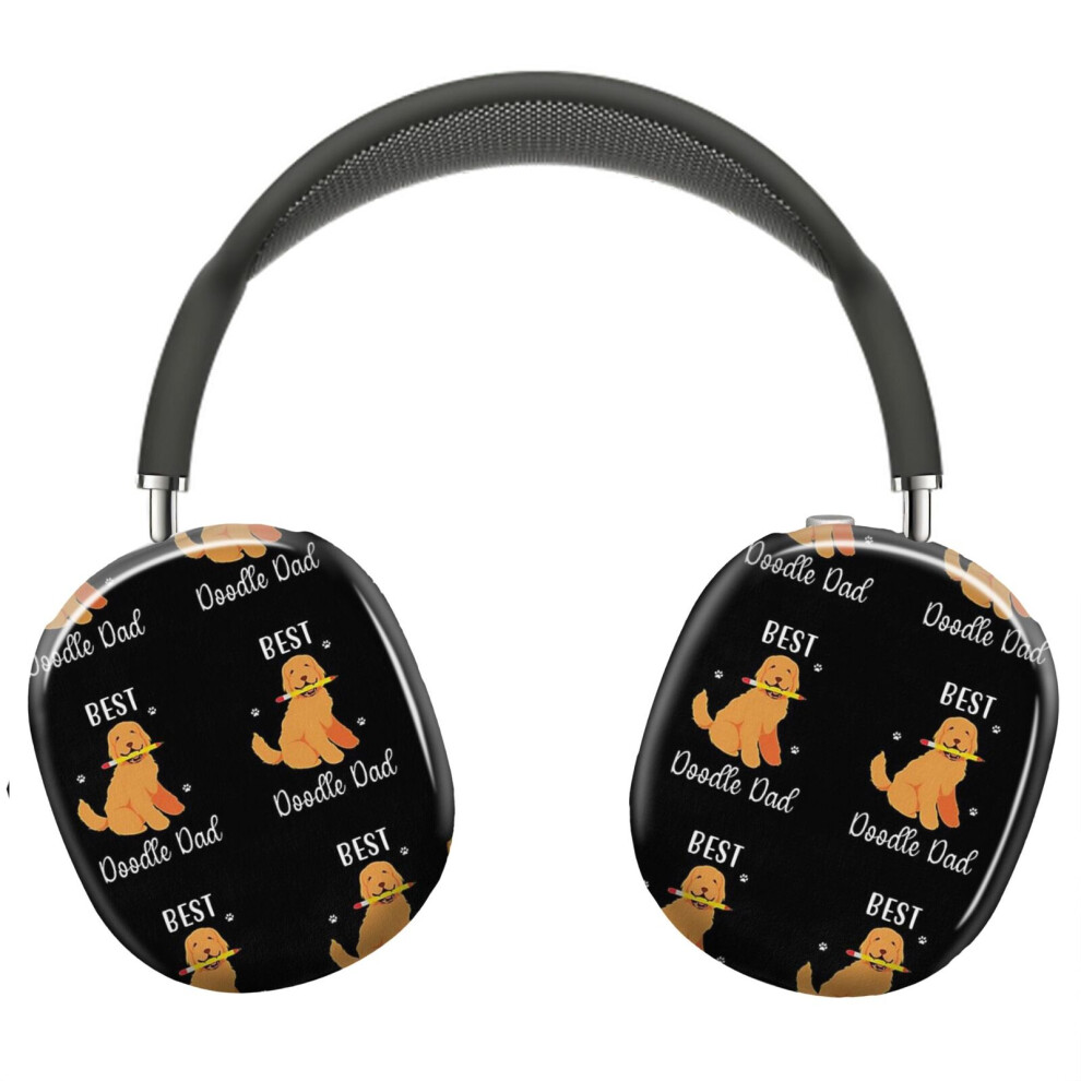 (Best Doodle Dad_13868) Protective Cover For Airpods Max Headphones Aesthetic Print Snap On Cases 8841579025078