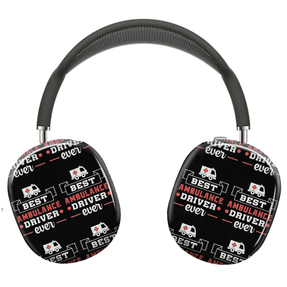 (Best Ambulance Driver Ever Paramedic Emergency_6073) Protective Cover For Airpods Max Headphones Aesthetic Print Snap On Cases 8841579025108