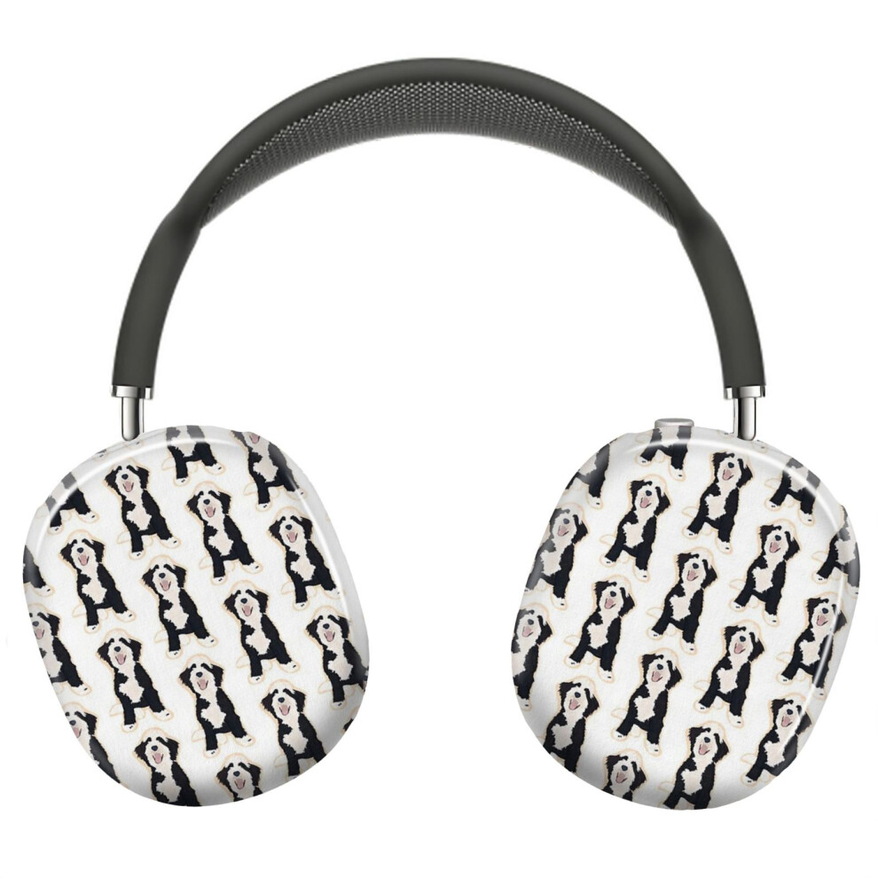 (Bernedoodle Lover_6235) Protective Cover For Airpods Max Headphones Aesthetic Print Snap On Cases 8841579025221