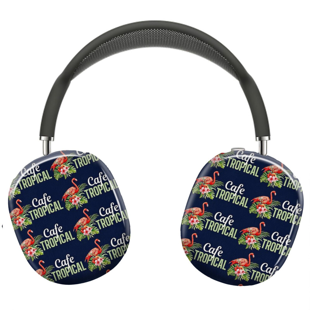 (Cafe Tropical Schitts Creek_5262) Protective Cover For Airpods Max Headphones Aesthetic Print Snap On Cases 8841579039785
