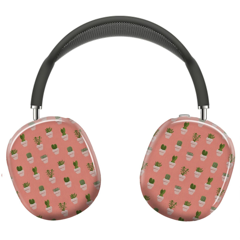 (Cacti Succulent_23405) Protective Cover For Airpods Max Headphones Aesthetic Print Snap On Cases 8841579039884