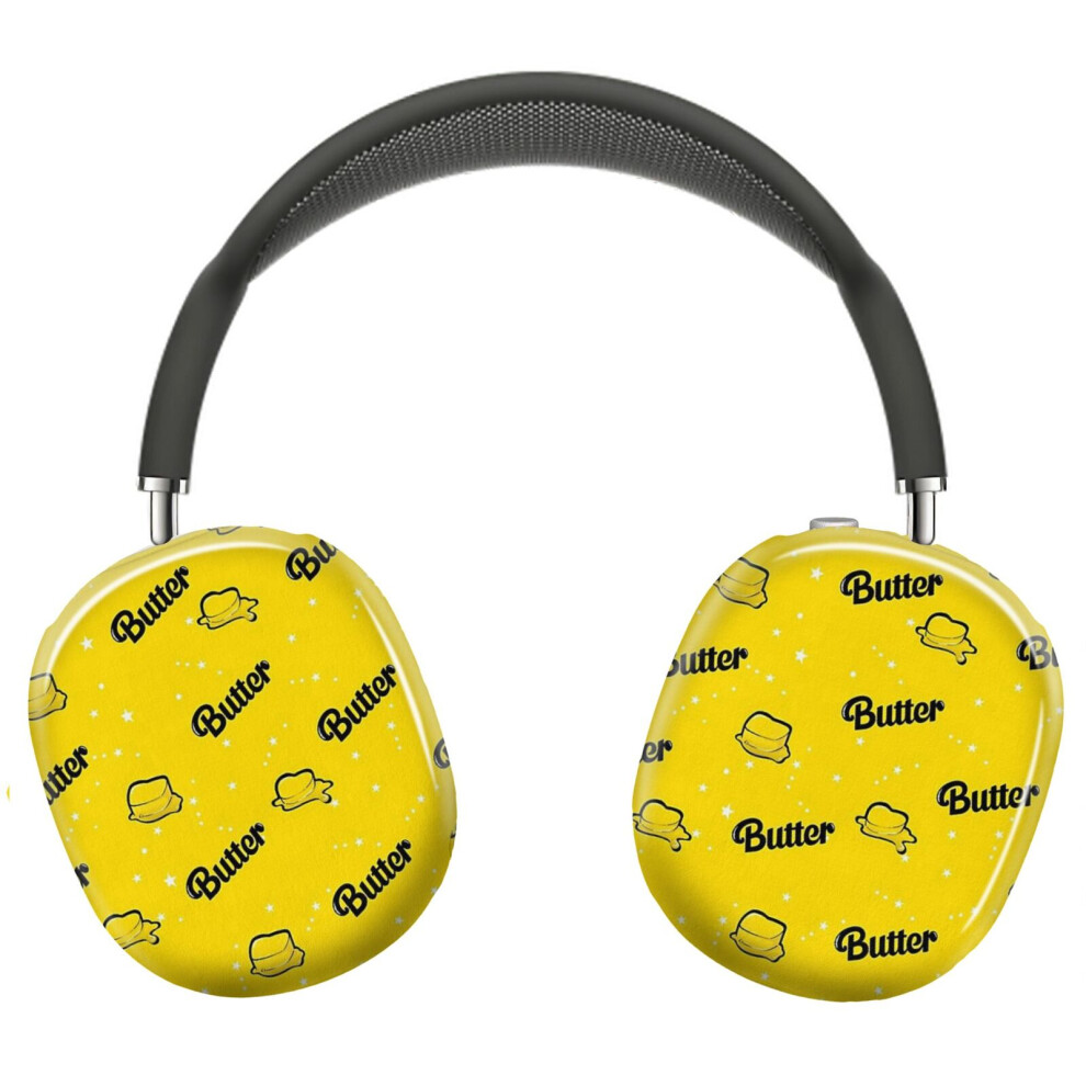 (Butter With Stars, Smooth Like Butter _7240) Protective Cover for AirPods Max Headphones Aesthetic Print Snap On Cases-image-OPC-PFH95HC-NEW