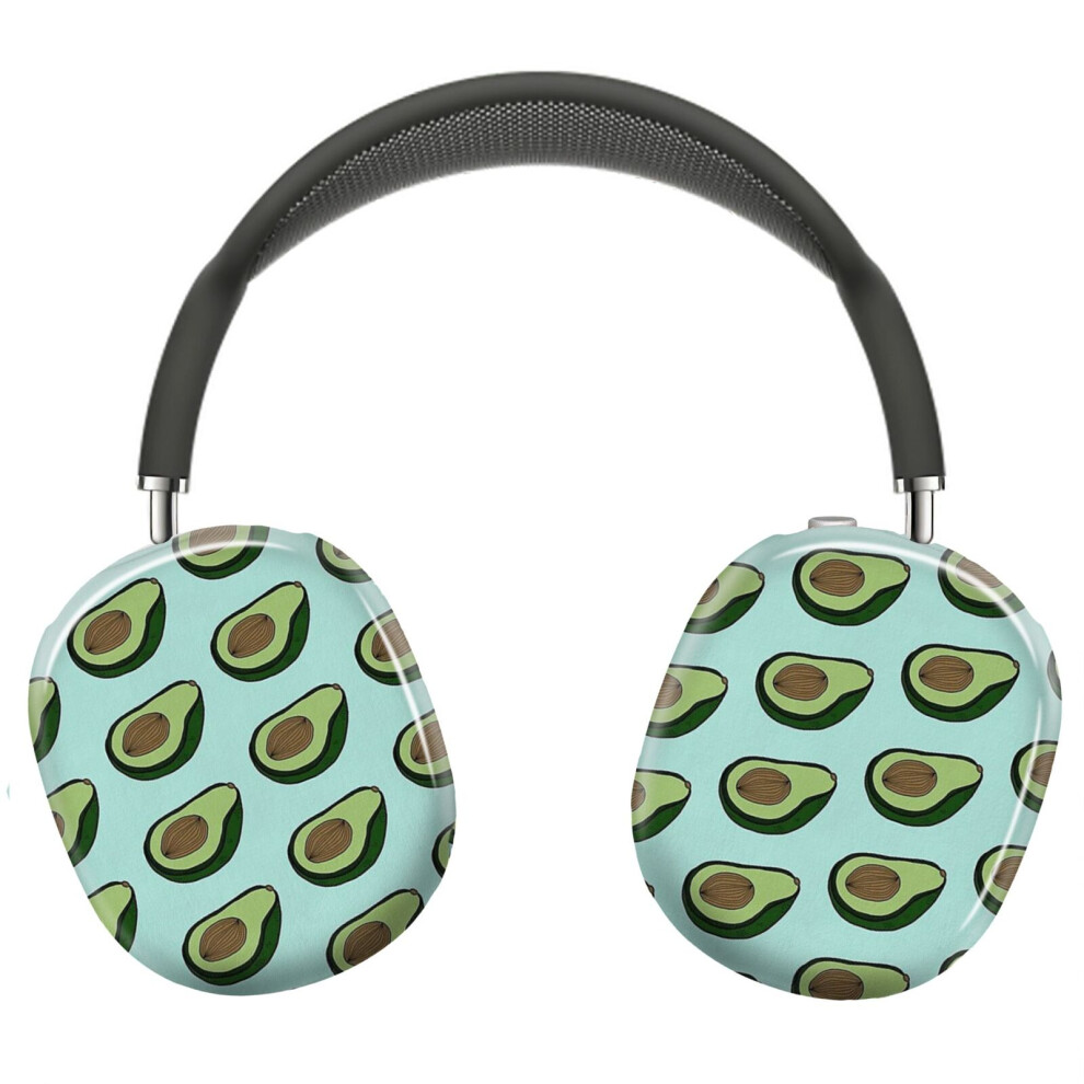 (Avocado - Mint_11525) Protective Cover For Airpods Max Headphones Aesthetic Print Snap On Cases 8841579028192