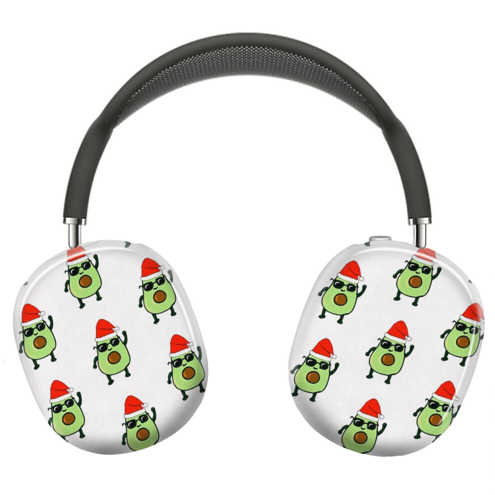 (Avocado Dances Christmas Funny Gift Idea_10374) Protective Cover For Airpods Max Headphones Aesthetic Print Snap On Cases 8841579028208
