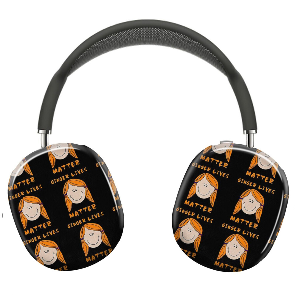 (Ginger Lives Matter, Ginger And Proud_10627) Protective Cover For Airpods Max Headphones Aesthetic Print Snap On Cases 8841579057130