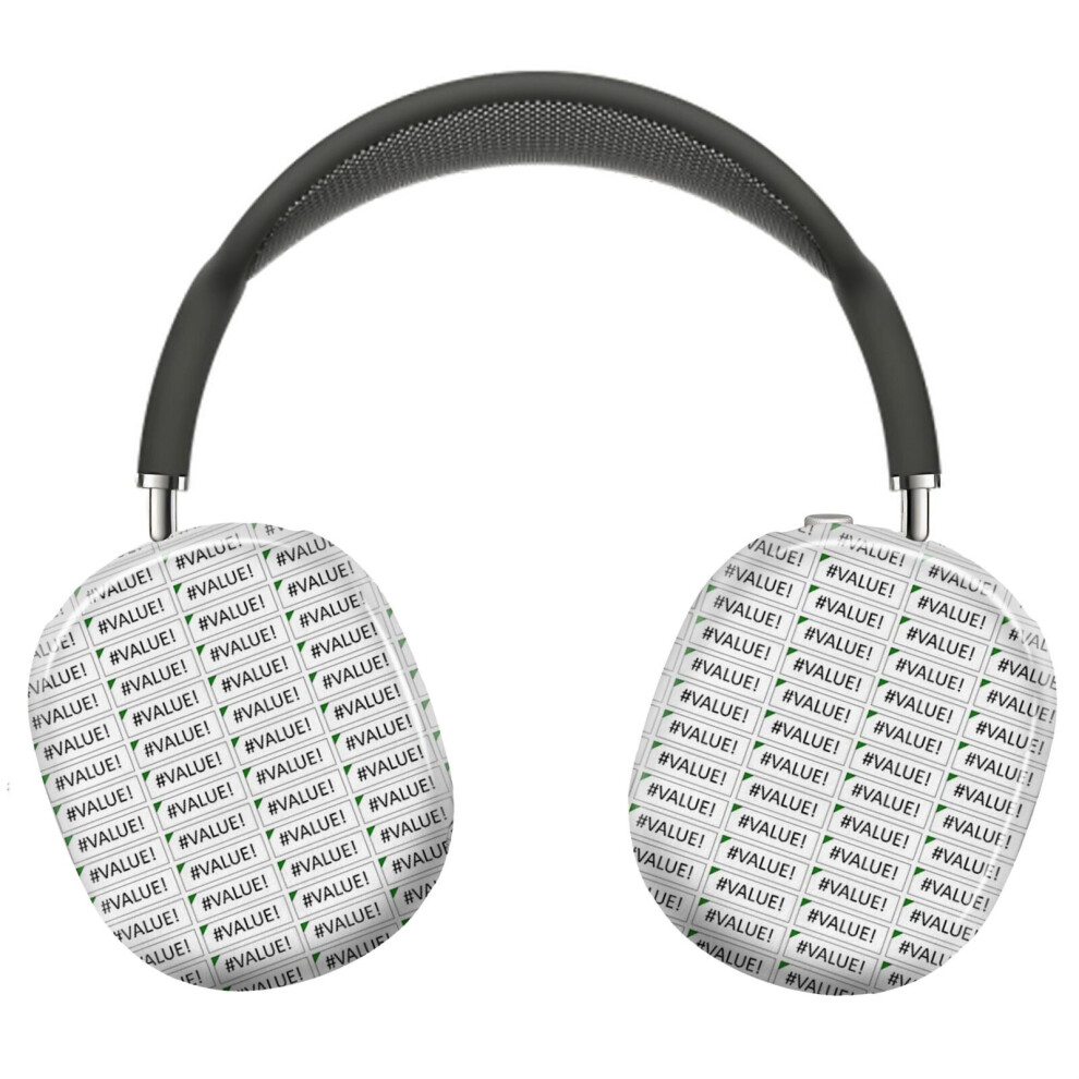 (Excel #Value! Error_5393) Protective Cover For Airpods Max Headphones Aesthetic Print Snap On Cases 8841579063537