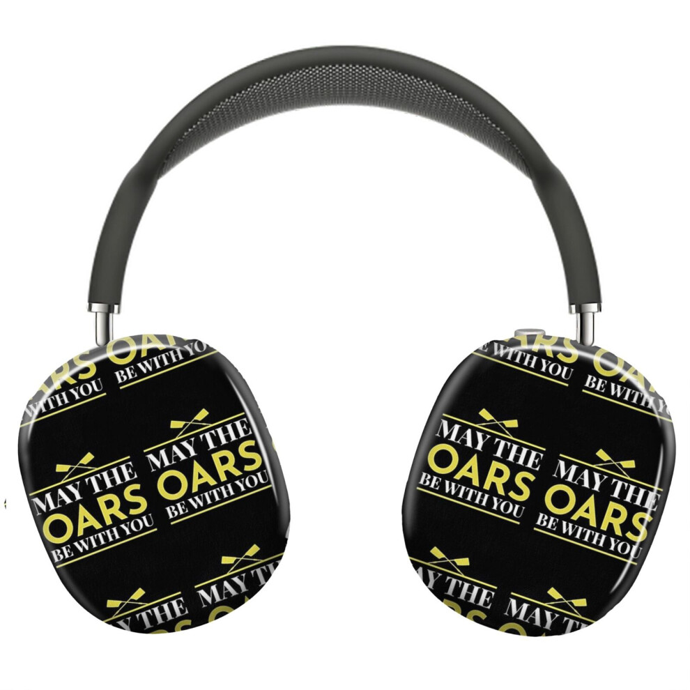 (Crew Rowing Row Team Boat Oar Rower Funny Saying Gift_4820) Protective Cover For Airpods Max Headphones Aesthetic Print Snap On Cases 8841579052609