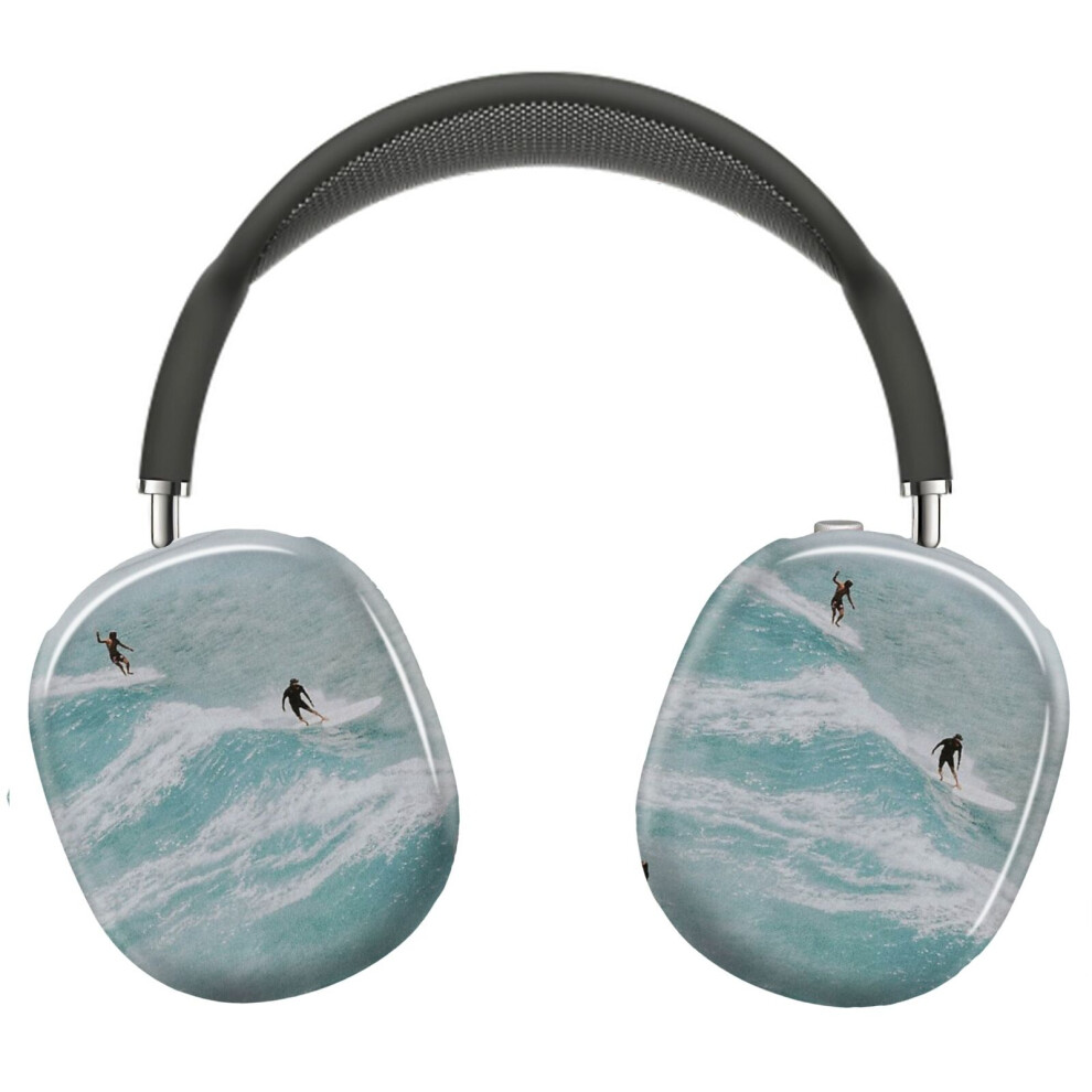 (Lets Surf Lix_3591) Protective Cover For Airpods Max Headphones Aesthetic Print Snap On Cases 8841579082286
