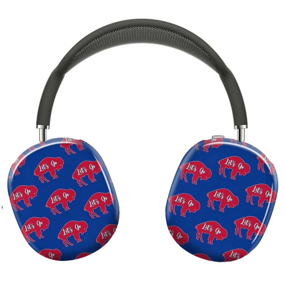 (Let's Go Buffalo_6523) Protective Cover For Airpods Max Headphones Aesthetic Print Snap On Cases 8841579082323