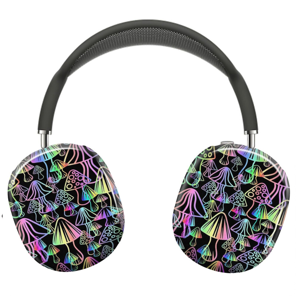 (Magic Mushrooms_5098) Protective Cover For Airpods Max Headphones Aesthetic Print Snap On Cases 8841579079460