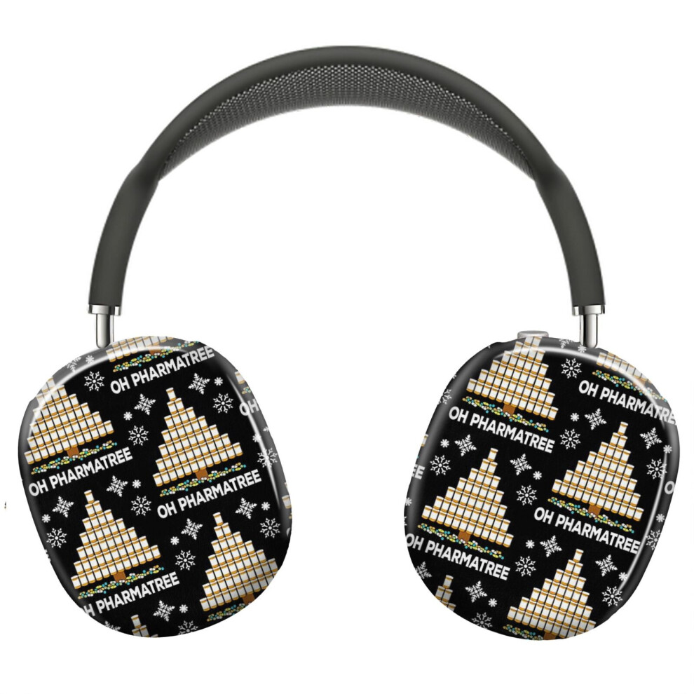(Pharmacy Christmas Tree Medication Pharmacist Gift Idea_8174) Protective Cover For Airpods Max Headphones Aesthetic Print Snap On Cases 8841579086222