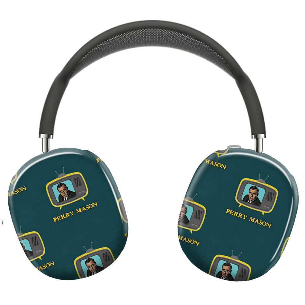 (Perry Mason Tv Lawyer Vintage_11690) Protective Cover For Airpods Max Headphones Aesthetic Print Snap On Cases 8841579086536