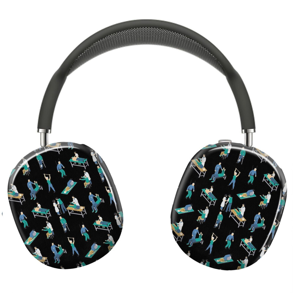 (Physical Therapist Physiotherapist Health Care Gift_5148) Protective Cover For Airpods Max Headphones Aesthetic Print Snap On Cases 8841579085928