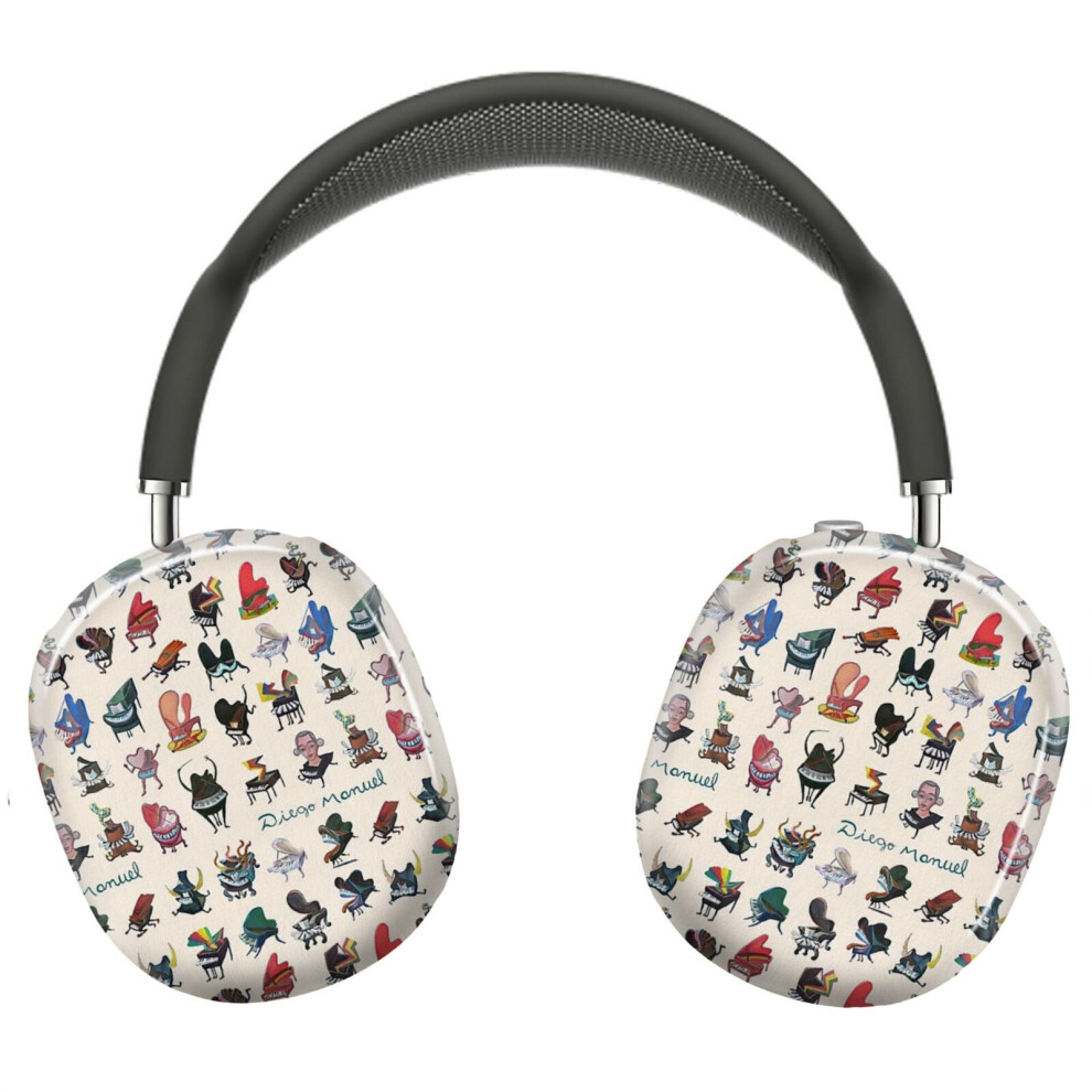 (Pianos_7609) Protective Cover For Airpods Max Headphones Aesthetic Print Snap On Cases 8841579085669