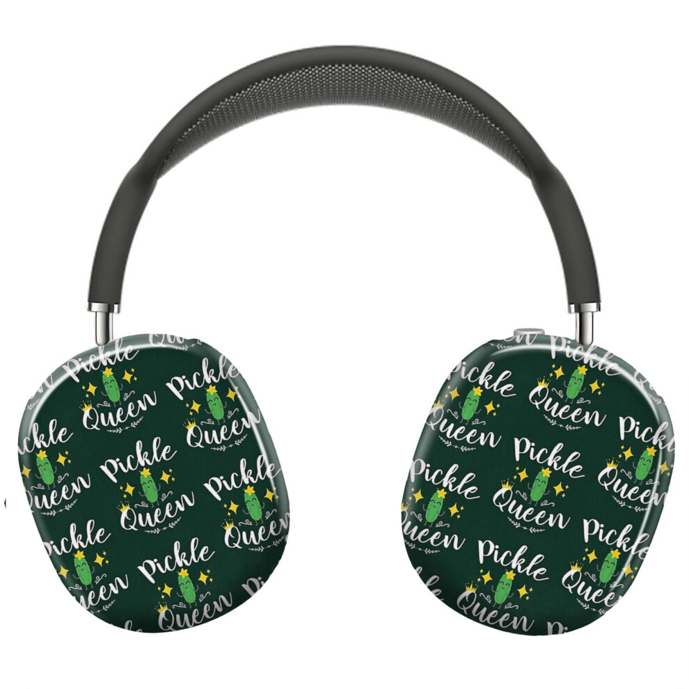 (Pickle Queen _5434) Protective Cover For Airpods Max Headphones Aesthetic Print Snap On Cases 8841579085621