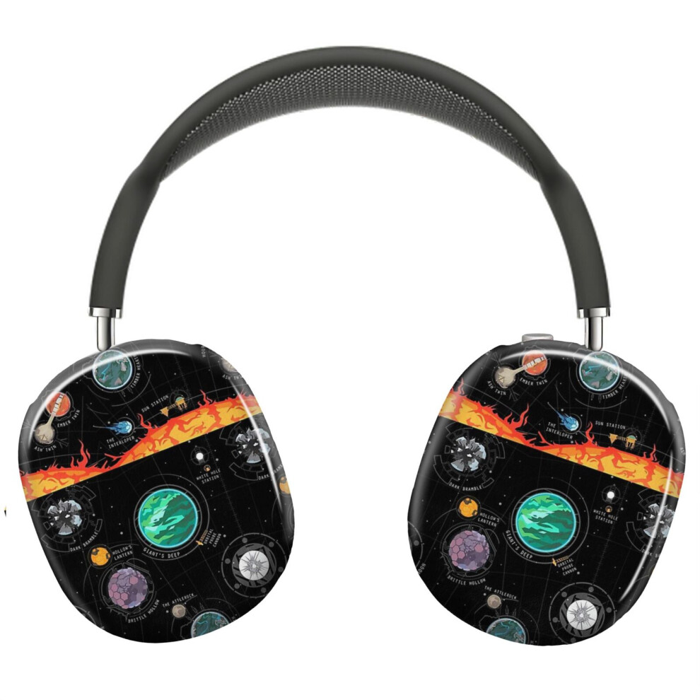 (Outer Wilds System_22074) Protective Cover For Airpods Max Headphones Aesthetic Print Snap On Cases 8841579088714