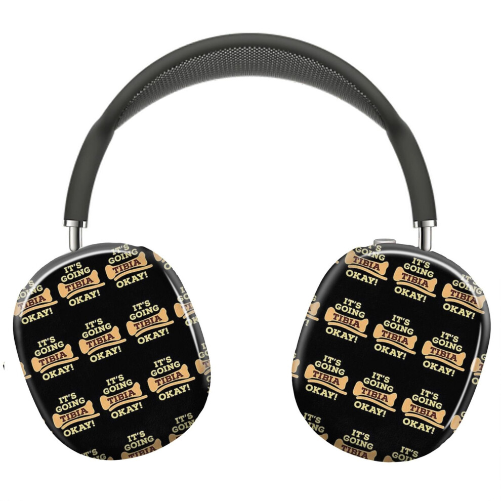 (Orthopedics Slogan. Physical Therapy Slogan. Its Going Tibia Ok. _6953) Protective Cover For Airpods Max Headphones Aesthetic Print Snap On Cases 8841579089025