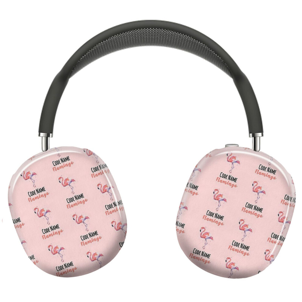 (Code Name Flamingo_3895) Protective Cover For Airpods Max Headphones Aesthetic Print Snap On Cases 8841579034421