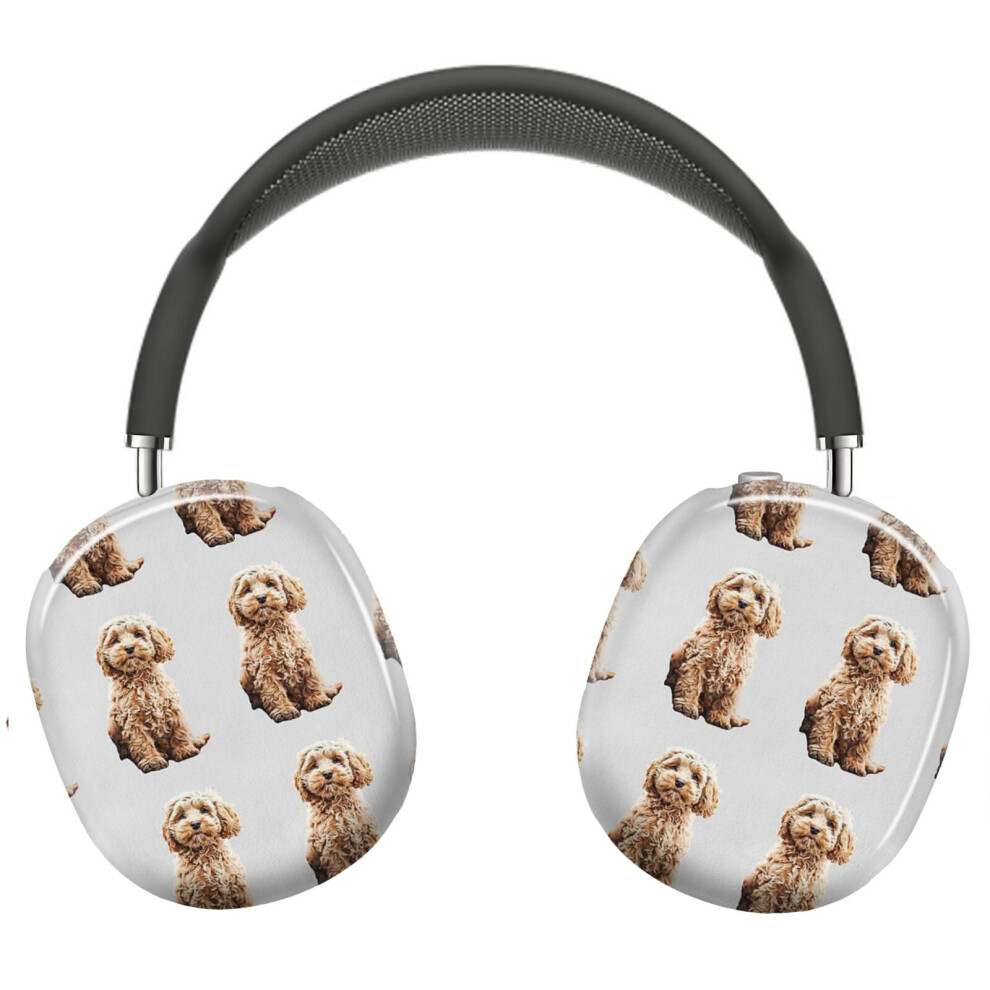 (Cockapoo Cavoodle Labradoodle Cute Puppy Dog- Poodle X_14257) Protective Cover For Airpods Max Headphones Aesthetic Print Snap On Cases 8841579034544