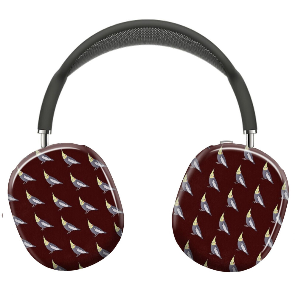 (Cockatiel Bird_6982) Protective Cover For Airpods Max Headphones Aesthetic Print Snap On Cases 8841579034537