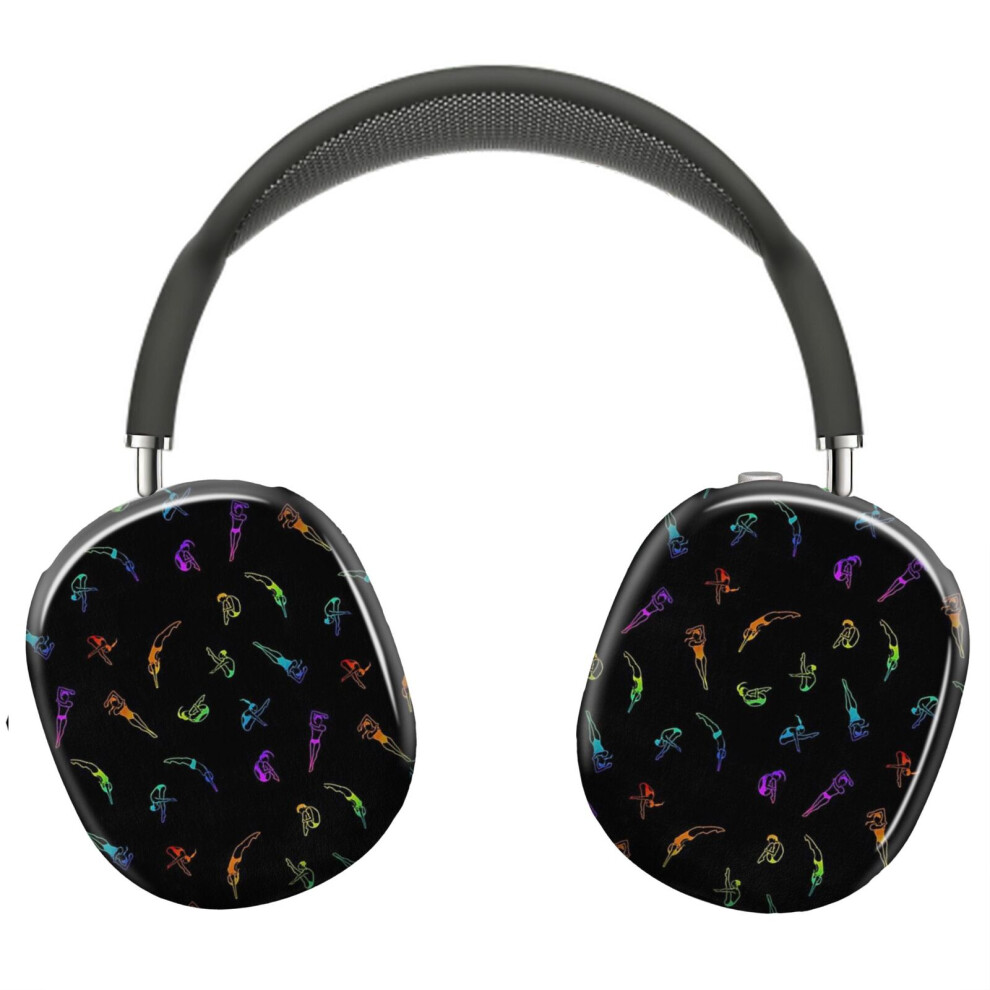 (Colorful Divers Diving _5223) Protective Cover For Airpods Max Headphones Aesthetic Print Snap On Cases 8841579034162