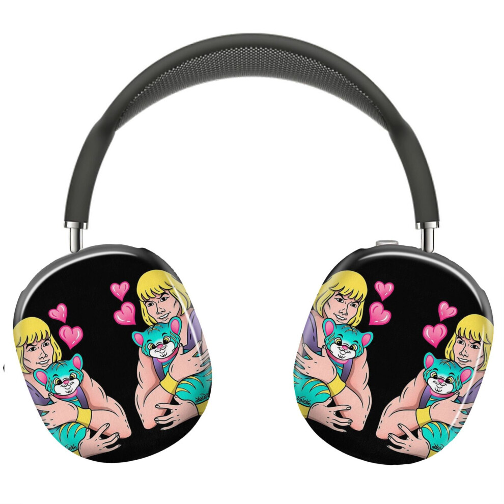 (He-man's Cat_7410) Protective Cover for AirPods Max Headphones Aesthetic Print Snap On Cases-image-OPC-PFH96QC-NEW