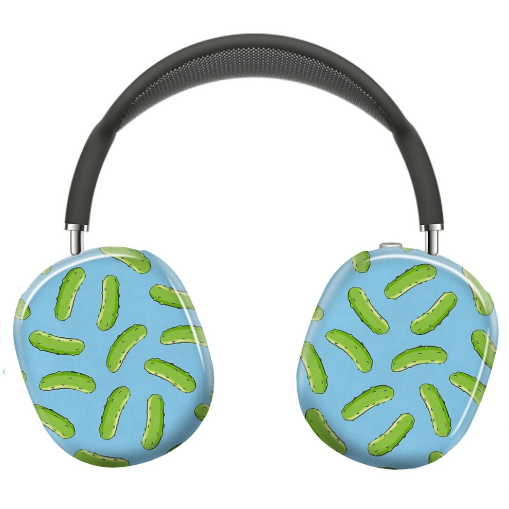 (Pickles - Pickle On Blue_8794) Protective Cover For Airpods Max Headphones Aesthetic Print Snap On Cases 8841579085560