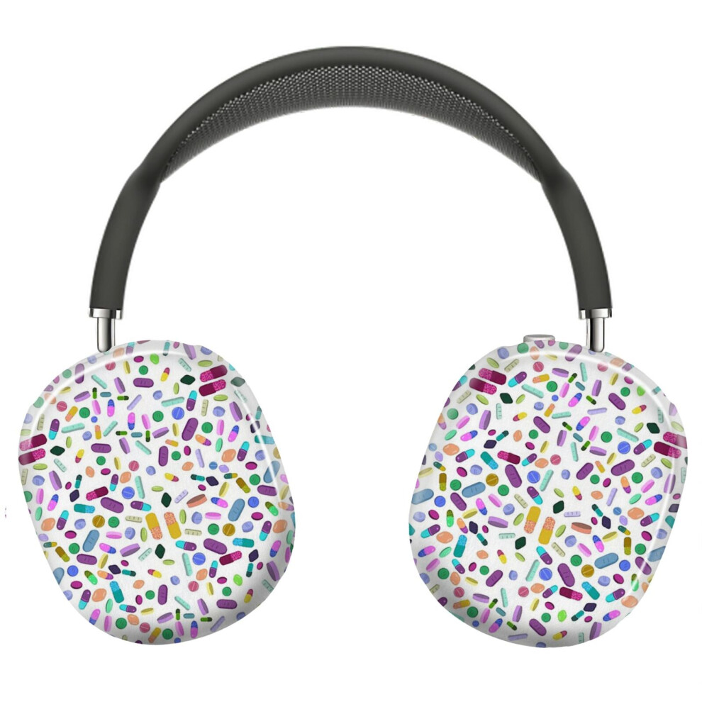 (Pill_6371) Protective Cover For Airpods Max Headphones Aesthetic Print Snap On Cases 8841579085379