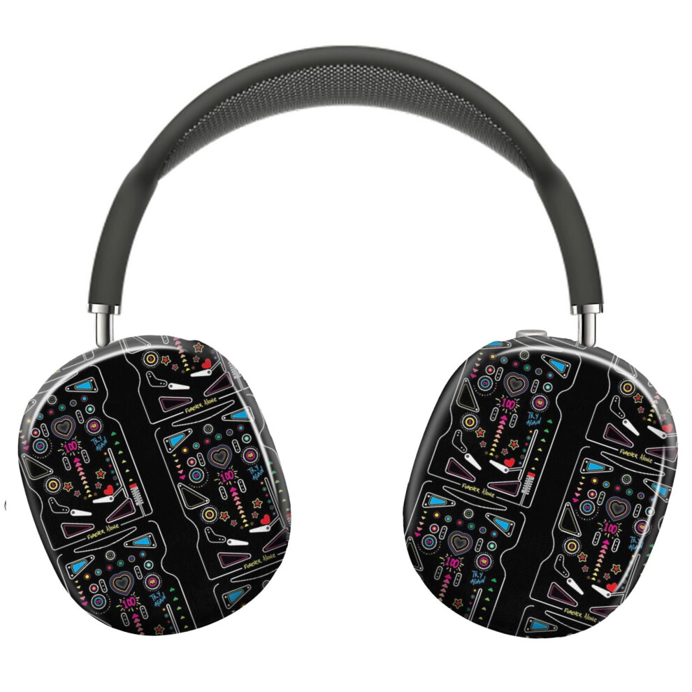 (Pinball_5470) Protective Cover For Airpods Max Headphones Aesthetic Print Snap On Cases 8841579085331