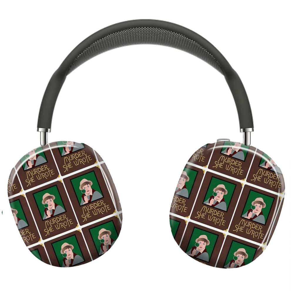 (It Was Murder, She Wrote_10920) Protective Cover For Airpods Max Headphones Aesthetic Print Snap On Cases 8841579067979