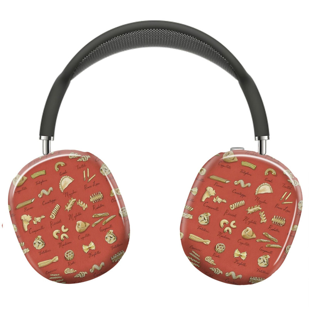 (Italian Pasta Shapes_22166) Protective Cover For Airpods Max Headphones Aesthetic Print Snap On Cases 8841579067825