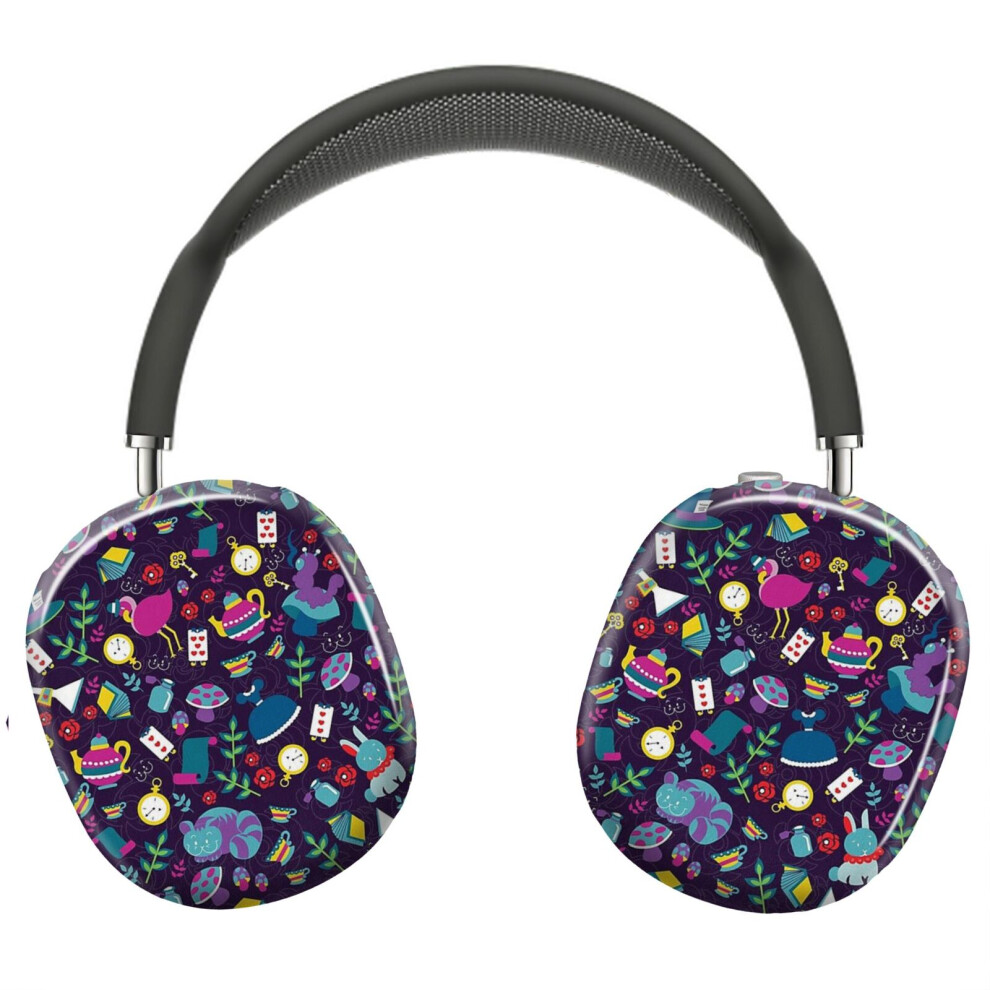 (It Is A Wonderland _7368) Protective Cover For Airpods Max Headphones Aesthetic Print Snap On Cases 8841579068013