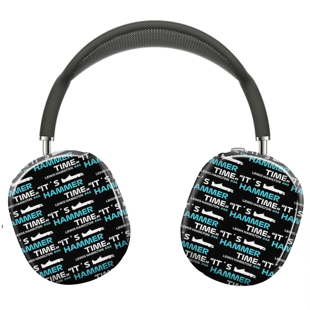 (Itâ´S Hammer Time #44 Lewis Hamilton Formula 1_6298) Protective Cover For Airpods Max Headphones Aesthetic Print Snap On Cases 8841579067955