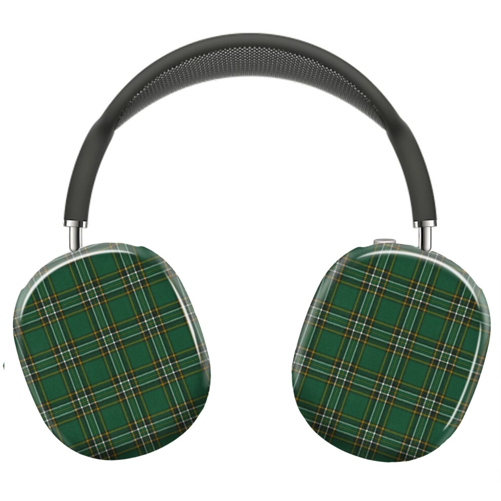 (Irish National Original Tartan_11363) Protective Cover For Airpods Max Headphones Aesthetic Print Snap On Cases 8841579068150