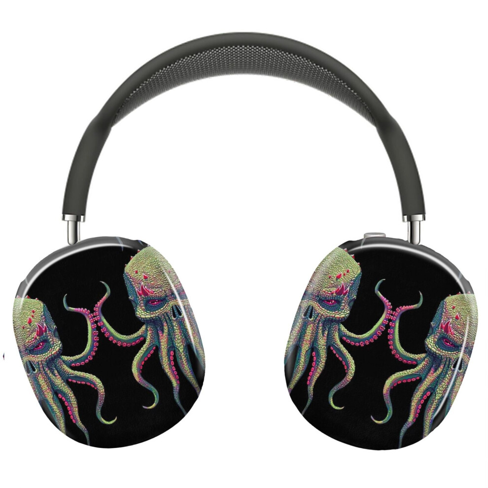 (Lord Cthulhu Super Saturated_5284) Protective Cover For Airpods Max Headphones Aesthetic Print Snap On Cases 8841579080466