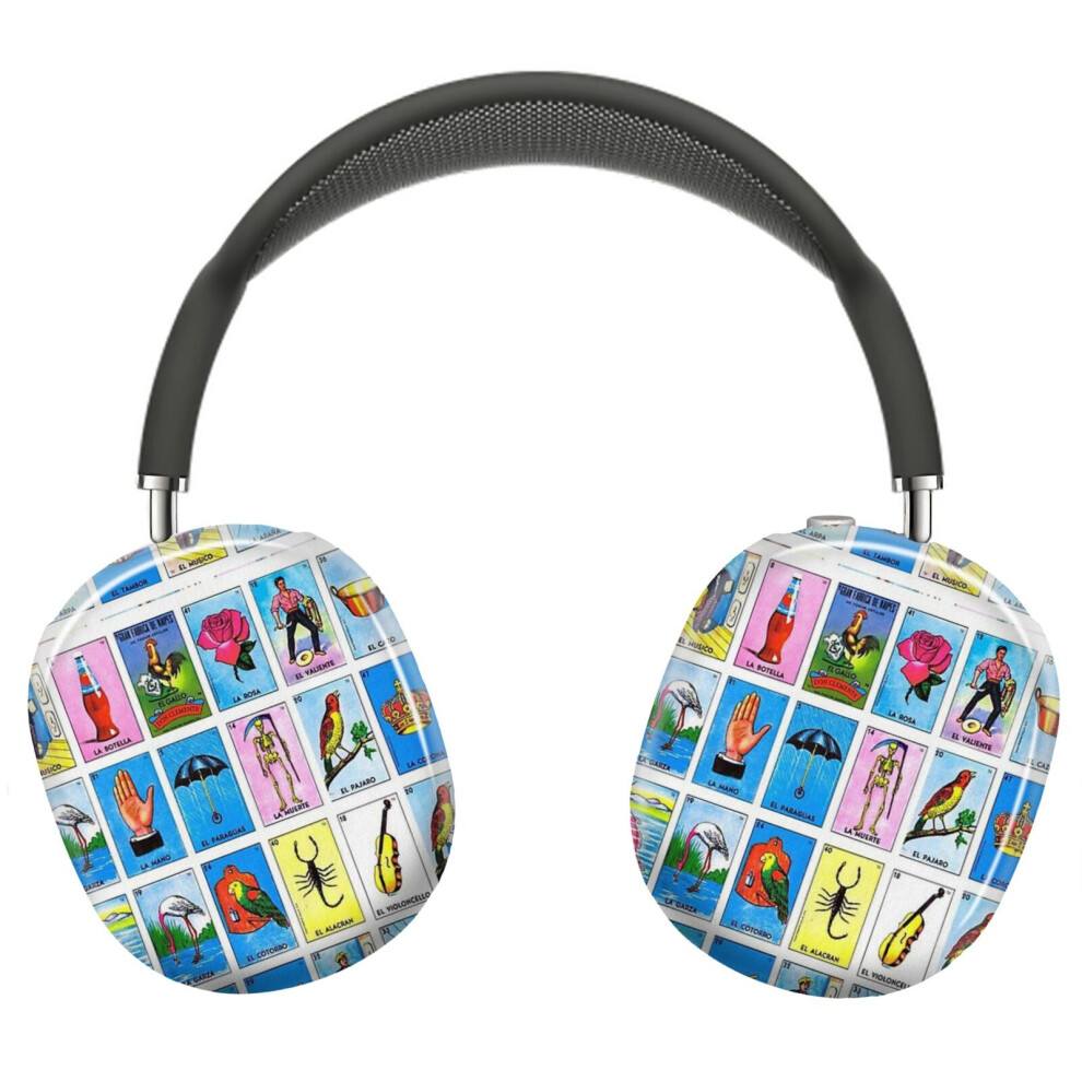 (Lottery Mexican Bingo_3931) Protective Cover for AirPods Max Headphones Aesthetic Print Snap On Cases-image-OPC-PFH96XD-NEW