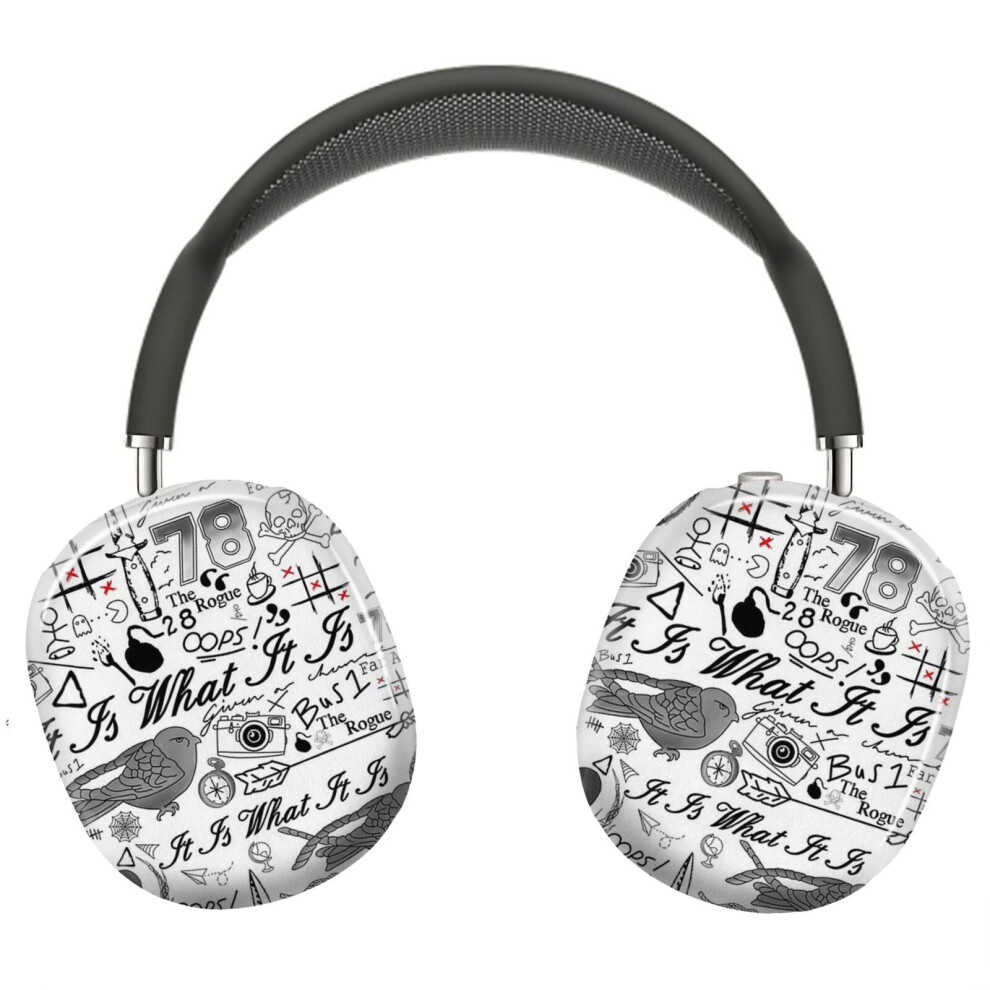 (Louis Tomlinson Tattoos Design_12439) Protective Cover For Airpods Max Headphones Aesthetic Print Snap On Cases 8841579080268