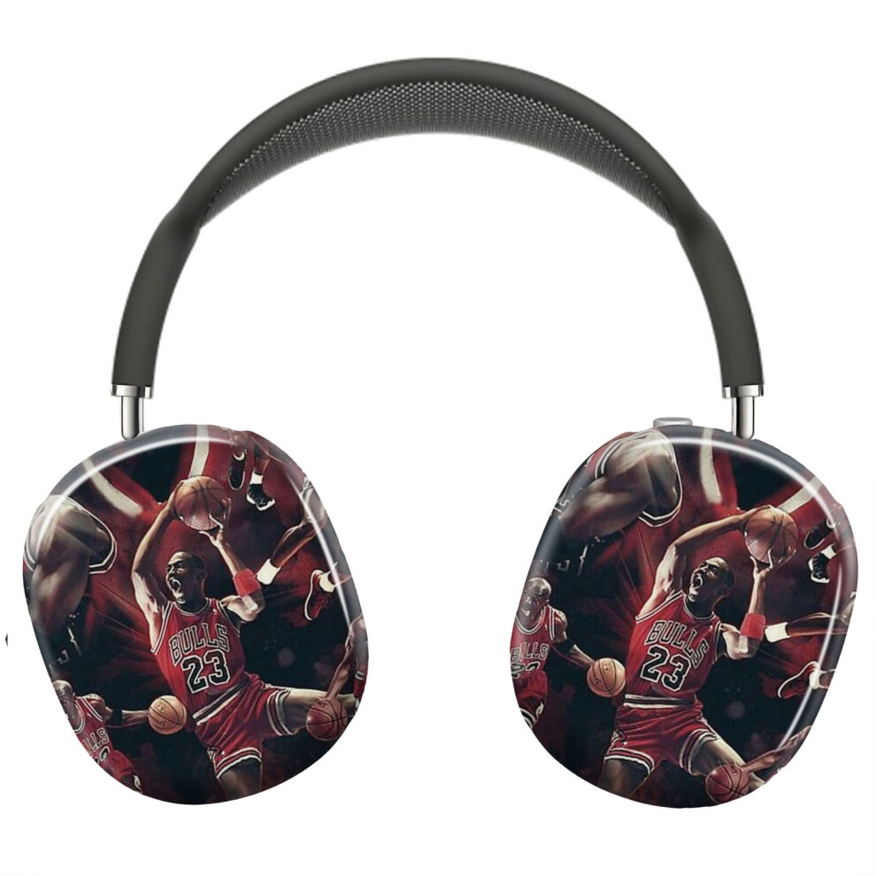 (Michael Jordan_9233) Protective Cover For Airpods Max Headphones Aesthetic Print Snap On Cases 8841579076643