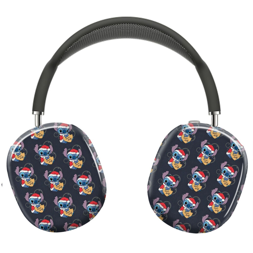 (Merry Xmas Stitch_5174) Protective Cover for AirPods Max Headphones Aesthetic Print Snap On Cases-image-OPC-PFH96ZJ-NEW