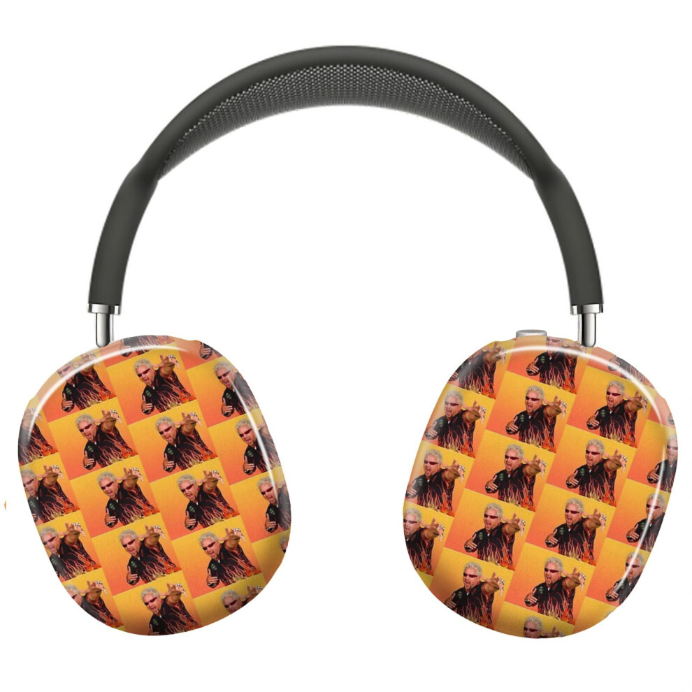 (Guy Fieri_7992) Protective Cover For Airpods Max Headphones Aesthetic Print Snap On Cases 8841579074359