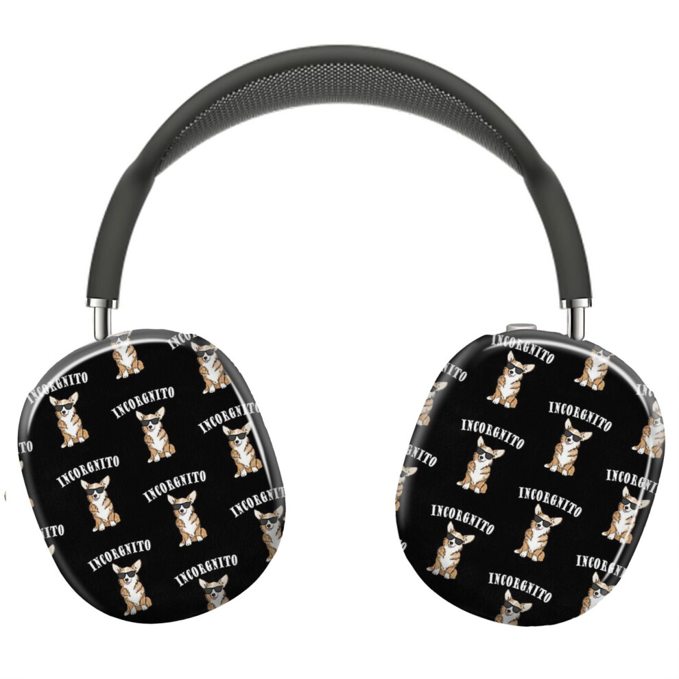 (Corgi - Incorgnito_6270) Protective Cover For Airpods Max Headphones Aesthetic Print Snap On Cases 8841579053439
